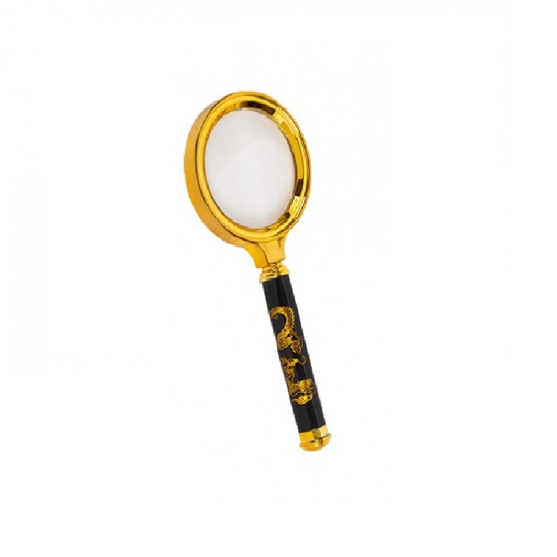 ذره بین دور طلا 90 mm ذره بین دور طلا 90 mm