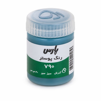 گواش رنگ سبز پر رنگ پارس