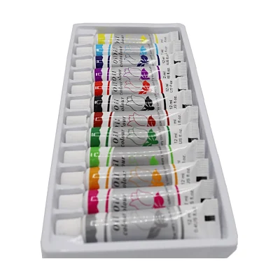 رنگ روغن 12 رنگ DRAW 12ML