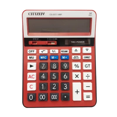 ماشین حساب رومیزی CITTZEIV CD-2677-14RP