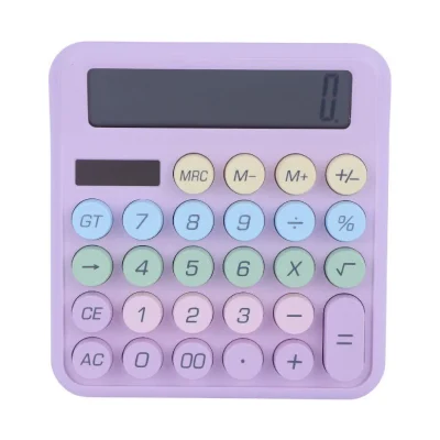 ماشین حساب رومیزی مکانیکال پاستیلی YGANO 2208