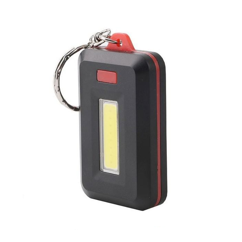 چراغ قوه LED با 3 عدد باطری جاکلیدی COB چراغ قوه LED با 3 عدد باطری جاکلیدی COB