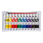 آبرنگ 12 رنگ تیوپی BOMEGA 12ML