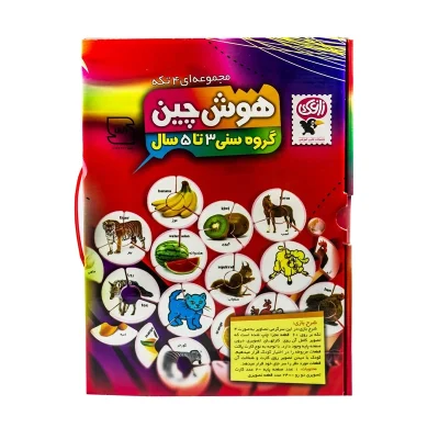 بازی فکری هوش چین 4 تکه زاغک