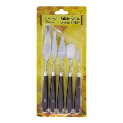ست کاردک فلزی 5 عددی ARTIST PALETTE KNIVES
