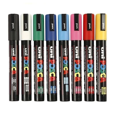 ماژیک اکریلیک رنگی مدل POSCA یونی بال