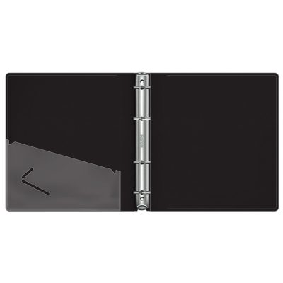 کلاسور 4 حلقه فلزی بلک اند وایت پاپکو RB-4415