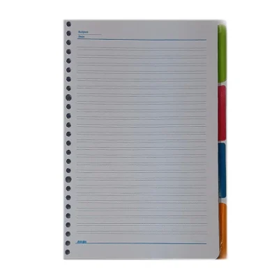 یدک کلاسور 26 حلقه 100 برگ دیوایدر دار 70 گرم