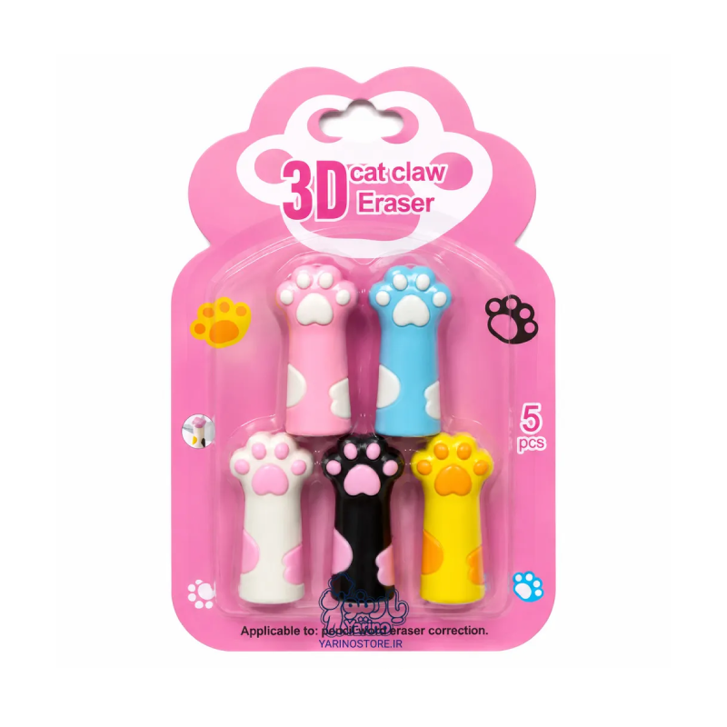 ست پاک کن 5 تکه 3D CAT CIAW 8803 ست پاک کن 5 تکه 3D CAT CIAW 8803