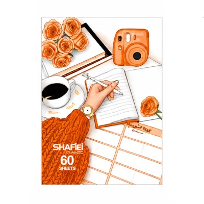 دفتر 60 برگ فنری مجلد شفیعی
