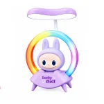 چراغ مطالعه و چراغ خواب رومیزی شارژی فانتزی LOCKY DOLL