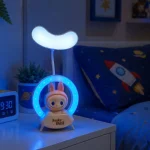 چراغ مطالعه و چراغ خواب رومیزی شارژی فانتزی LOCKY DOLL